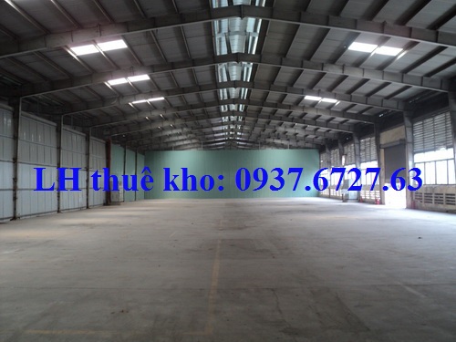 Cho thuê kho xưởng 200 m2, 500 m2 đường Nguyễn Thị Định, KCN Cát Lái - LH: 0979.396.316