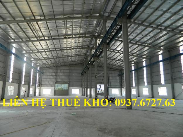 Cho thuê kho xưởng 200 m2, 500 m2 đường Nguyễn Thị Định, KCN Cát Lái - LH: 0979.396.316