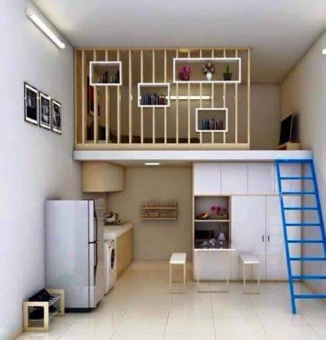 Cho thuê Phòng trọ đường TL15,Thạnh Lộc, Q12, có gác lửng + toilet riêng, yên tĩnh 1.3tr/tháng