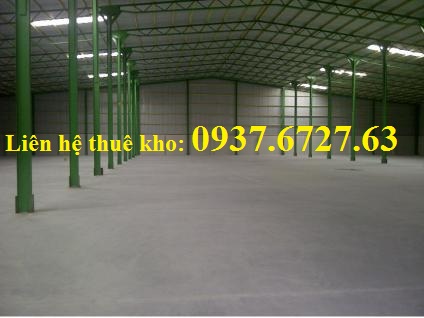 Cho thuê kho xưởng gần cảng CÁT LÁI, cách 1 km, MT đường Nguyễn Thị Định - LH: 0937.6727.63