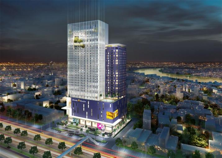 Cho thuê căn hộ 2PN tại SSG Tower quận Bình Thạnh, không nội thất 19tr, có nội thất 21tr