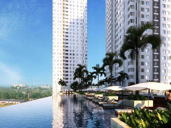 Cho thuê căn hộ Sunrise City, mới hoàn thiện nội thất cao cấp, view hồ bơi cực đẹp