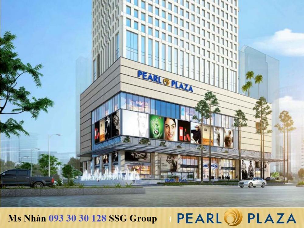 Cho thuê văn phòng – thương mại Pearl Plaza , giá16usd/m2, Hotline Chủ đầu tư 0933030128