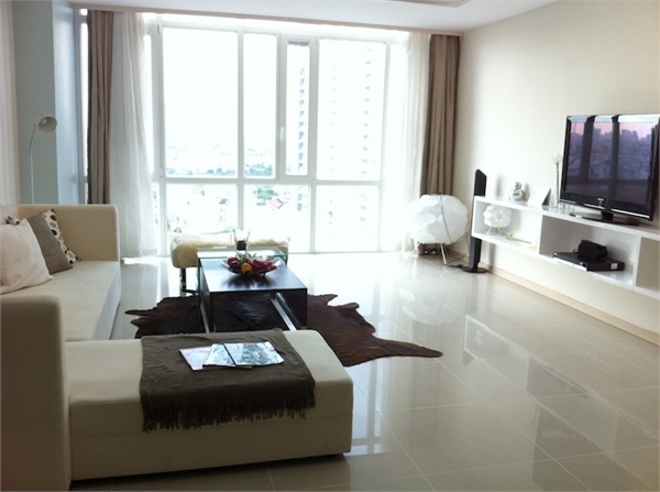 Cho thuê căn hộ An Khang, quận 2, 106m2 , 3phòng ngủ, tiện nghi, giá chỉ 15 triệu/ tháng