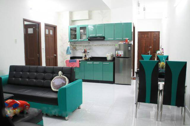 Cho thuê căn hộ tầng 10 chung cư Ngọc Khánh, quận 5, đầy đủ nội thất