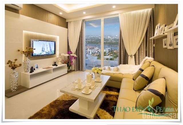 Cho thuê căn hộ chung cư Botanic,  quận Phú Nhuận, 2 phòng ngủ nội thất cao cấp giá 18  triệu/tháng