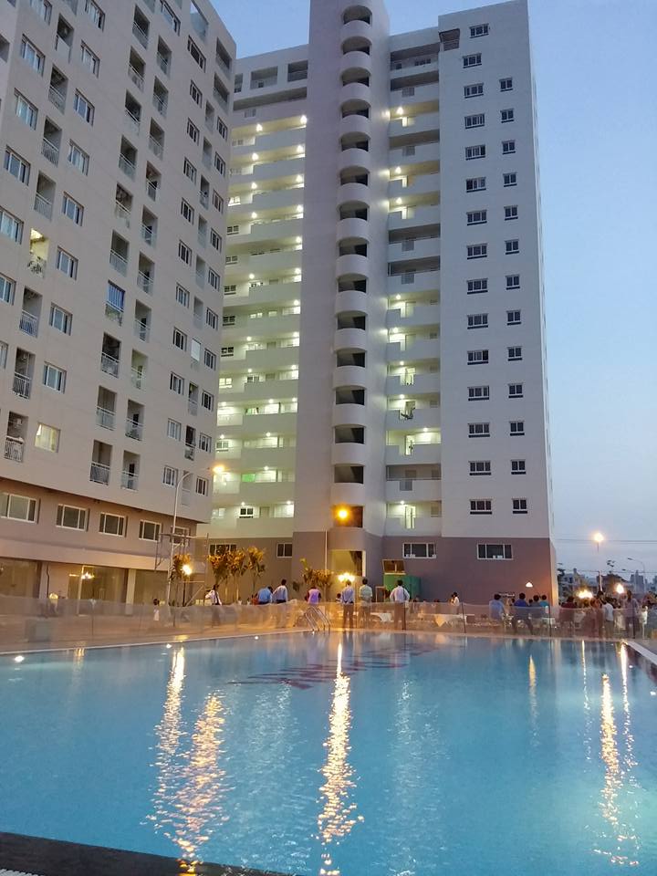 Cho thuê căn hộ chung cư tại Dự án Hòa Bình Green Park, Bình Tân, Tp.HCM diện tích 49m2 giá 4,3 Triệu/tháng
