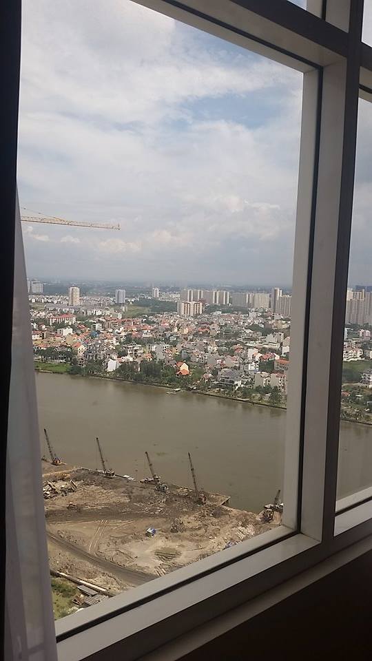 Cho thuê căn hộ 2 phòng ngủ chung cư Saigon Pearl, Bình Thạnh, Tp.HCM diện tích 90m2  giá 24 Triệu/tháng