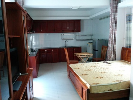 Cho thuê căn hộ dịch vụ đường Nguyễn Thị Thập, quận 7, gần chợ Tân Mỹ