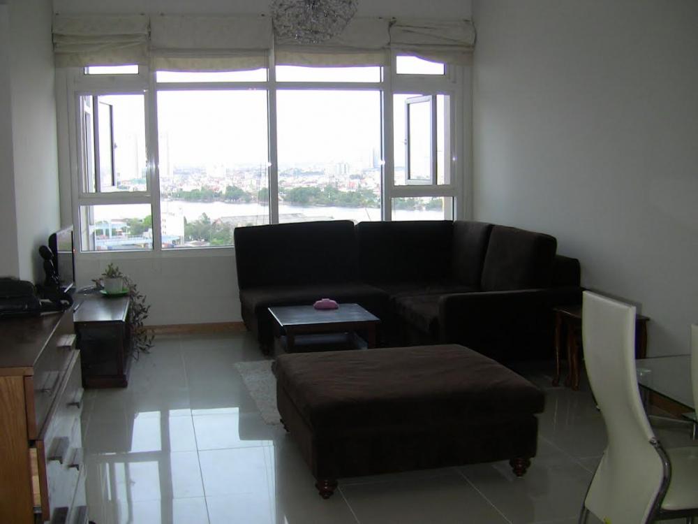 Cho thuê căn hộ Saigon Pearl, tầng 11, view sông Sài Gòn đẹp và yên tĩnh
