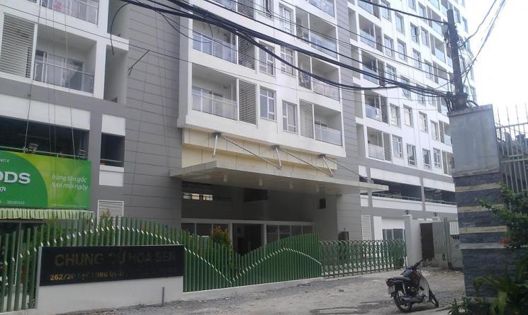 Cần cho thuê căn hộ Hoa Sen - Q11. DT: 65m2, 2PN, 2WC, nội thất gần đầy đủ