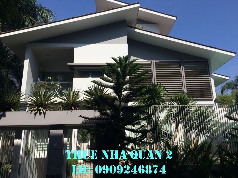 Cho thuê villa Quận 2 Thảo Điền 10x20m, 38 triệu/tháng (0909246874)