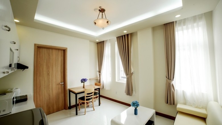 Cho thuê căn hộ mini cao cấp theo phong cách Á _ Âu đầy đủ tiện nghi. Lh 0909 94 2128