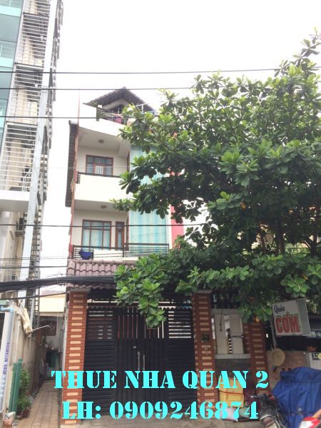 Cho thuê nhà Quận 2 phường Bình An, DT 4x15m, 13tr/tháng (0909246874)