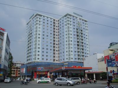 Cho thuê căn hộ PN Techcons Phú Nhuận,3PN lầu cao, giá 18tr/tháng. LH 0919 548 228