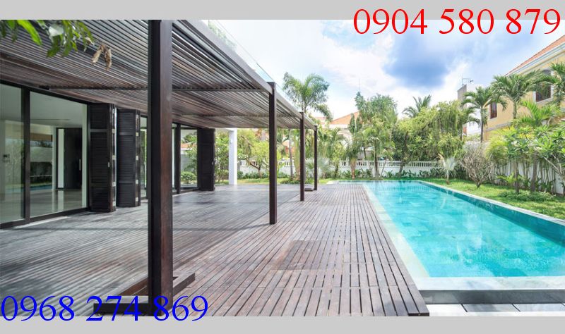Cho Thuê Biệt Thự Quận 2, Villa Hiện Đại Khu Compound Thảo Điền, Giá 6000$