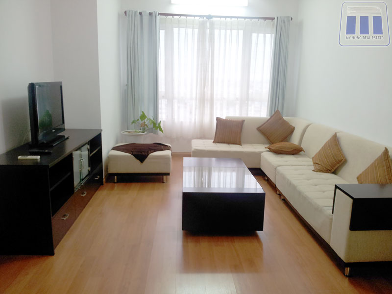 Cho thuê căn hộ Mỹ Đức, 2 phòng ngủ, đủ nội thất, 13 tr/th. LH 0902509315