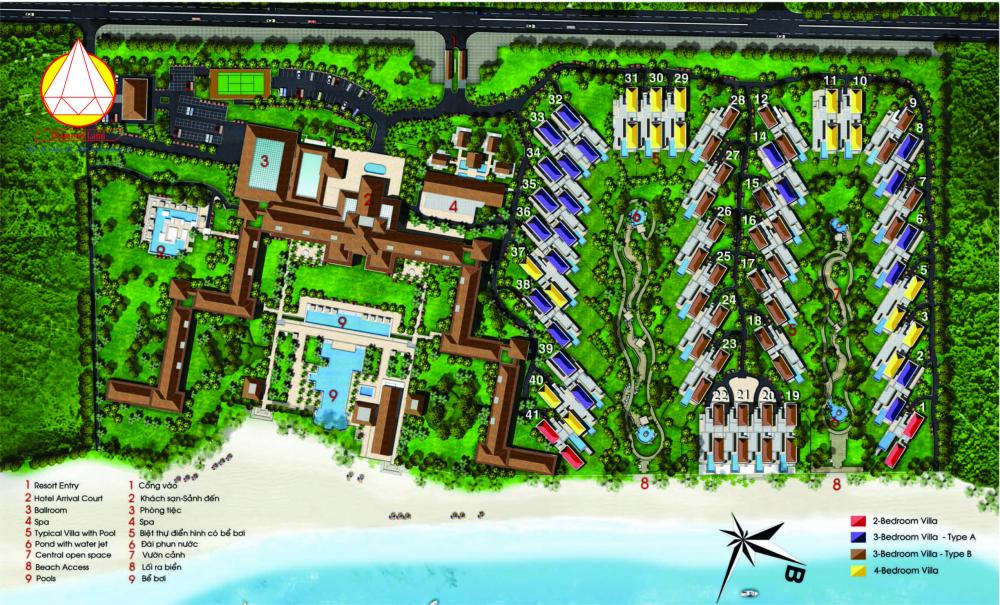 Biệt thự biển Vinpearl 1 Đà Nẵng Resort & Villas bất động sản nghỉ dưỡng và đầu tư