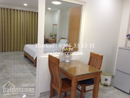 Cho thuê căn hộ dịch vụ quận 1, Nguyễn Thái Bình, gần chợ Bến Thành. Giá thuê 13,5 triệu /tháng‏
