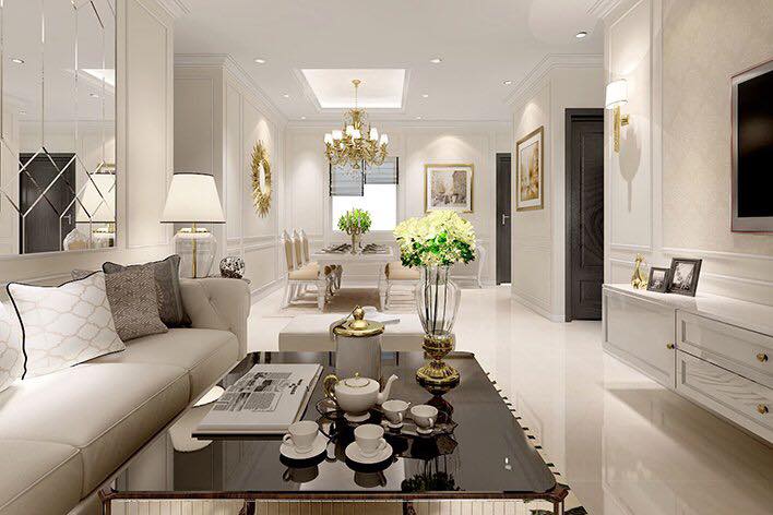 Cho thuê căn hộ Panorama lầu cao, nhà mới full nội thất, giá 32tr/tháng. LH: 0918 166 239 Linh