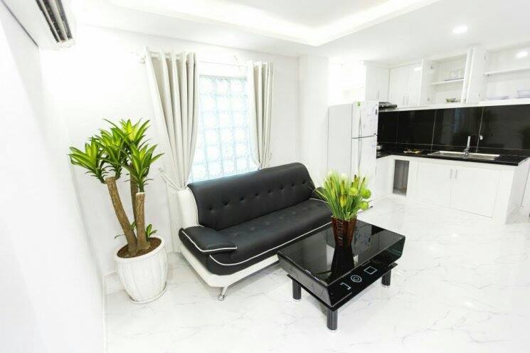 Cho thuê căn hộ dịch vụ Nguyễn Thượng Hiền - Thiết kế sang trọng - 1 PN