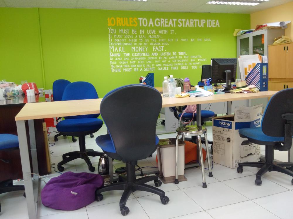 Chúng tôi đang cần share văn phòng làm việc