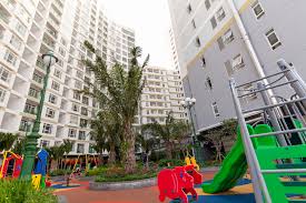 Cho thuê căn hộ cao cấp Quận 7, 77 m2, 2 PN, 2 WC, lầu cao, view đẹp, hướng Đông, 15.5 triệu/tháng