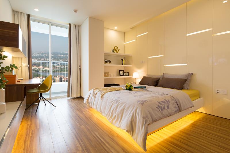 HOT - Cho thuê căn hộ Thảo Điền Pearl (105m2 - 2PN) đầy đủ nội thất đẹp, lầu cao, giá tốt 22 tr/th