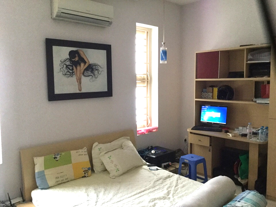 Cho thuê một tầng 2 phòng ngủ, 2WC, đủ tiện nghi tại Him Lam, đối diện Lotte Mart Q. 7