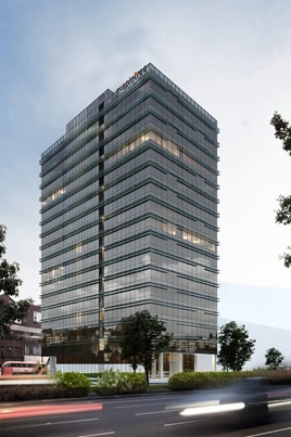 Văn phòng cho thuê tòa nhà lớn tiêu chuẩn Singapore Quận 7, MT Nguyễn Văn Linh, 90m2 - 1500m2