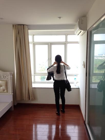 Cần cho thuê chung cư Phú Hoàng Anh, giá 9 triệu/tháng, view hồ bơi, căn góc view đẹp