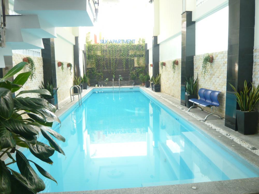 Cho thuê căn hộ MB Babylon 50m2 view hồ bơi, 1PN, full nội thất, giá 8tr/th. Tel 0917800345
