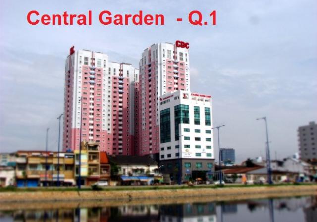 Cho thuê căn hộ Central Garden Q1, 76m2, nội thất đầy đủ giá 14tr/th LH: 0938 .33.7378