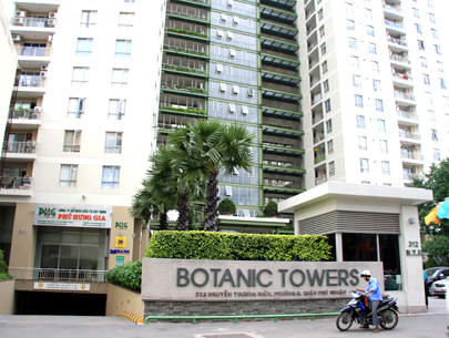 Cho thuê CHCC Botanic, Quận Phú Nhuận, 2 phòng