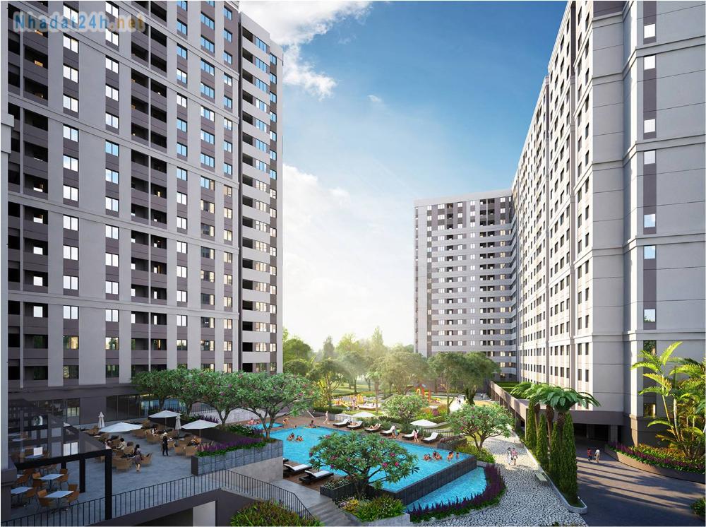Cho thuê căn hộ Topaz Garden chung cư tại Tân Phú, Tp. HCM diện tích 67m2 giá 6.5 triệu/tháng