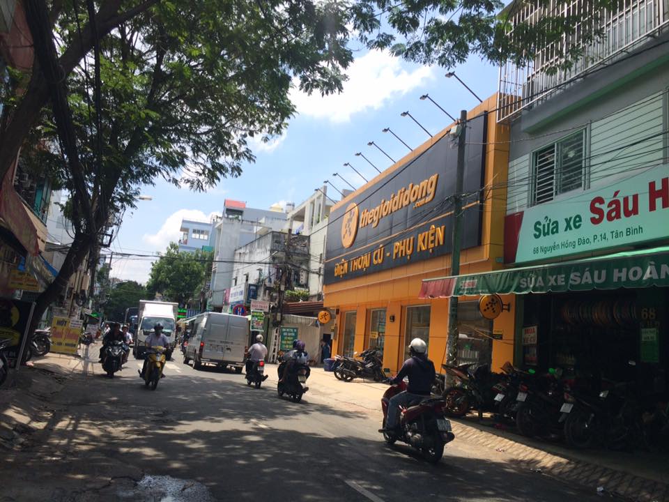 Cho thuê nhà mặt tiền ngay khu giao thông sầm uất đường Nguyễn Hồng Đào, Tân Bình