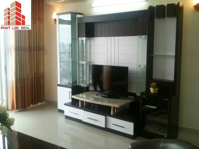 Cho thuê căn hộ chung cư tại dự án cao ốc Satra - Eximland, Phú Nhuận đầy đủ nội thất 