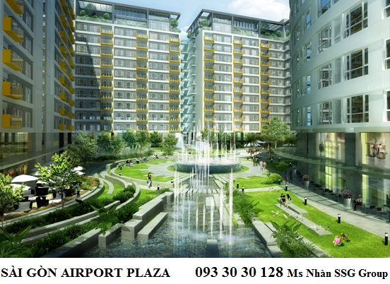 Cho thuê căn hộ Sài Gòn Airport Plaza, 2 phòng ngủ, 95m2, 21.17 triệu /tháng