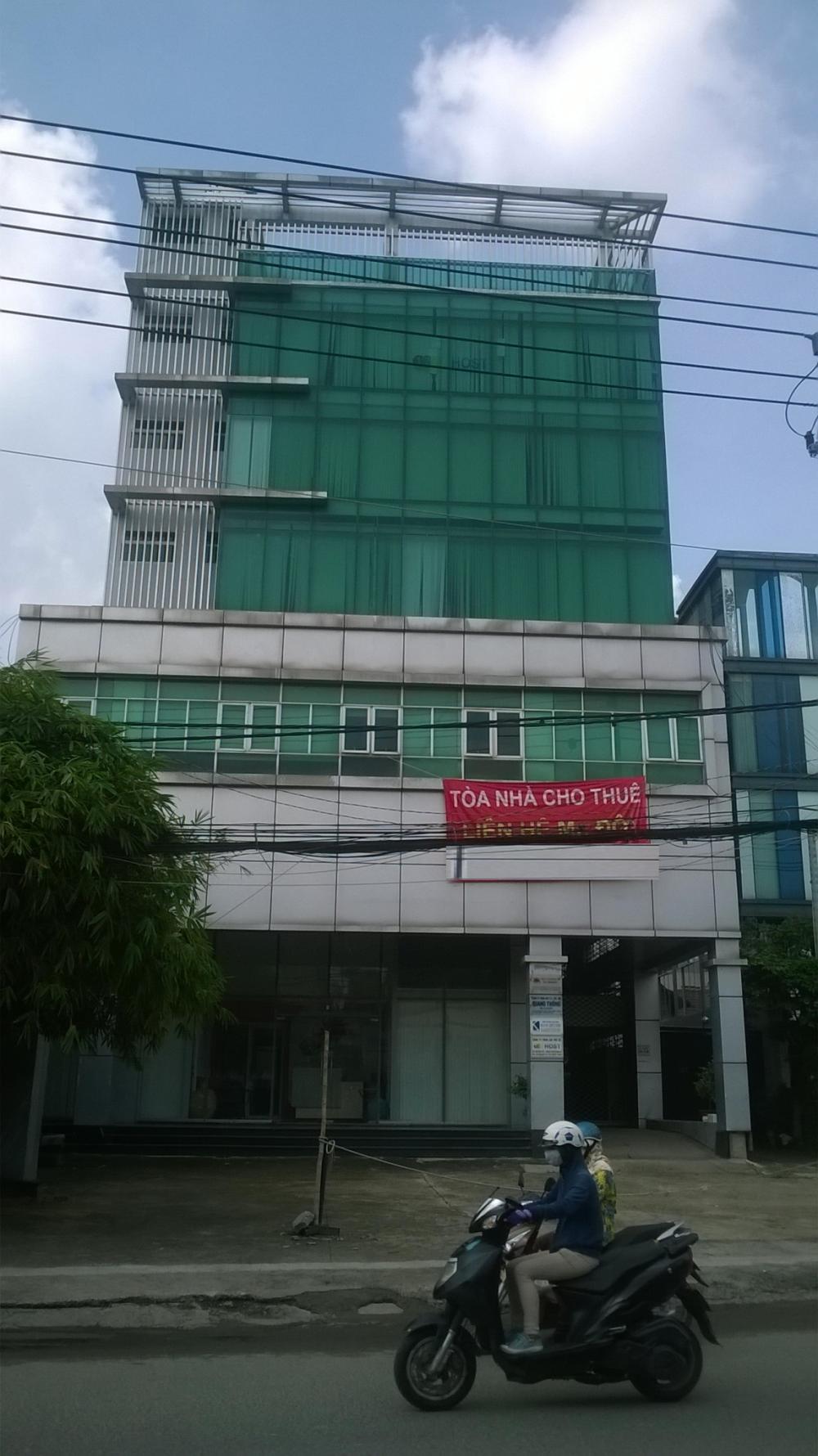 Tòa nhà MT đường Nguyễn Xí cho thuê, hầm trệt 7 lầu, có thang máy