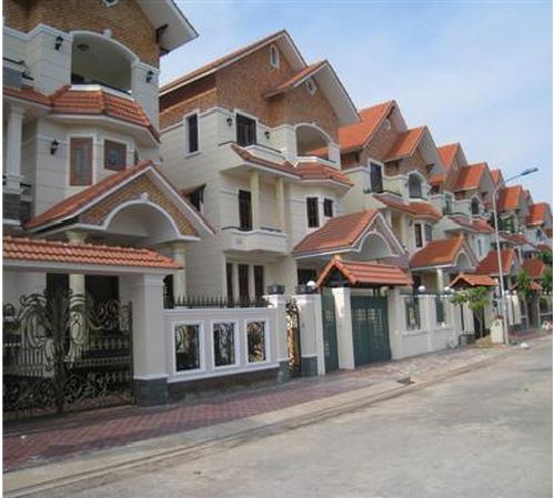Cho thuê nhà phố khu Him Lam đường Số 7 (12m), P. Tân Hưng Quận 7