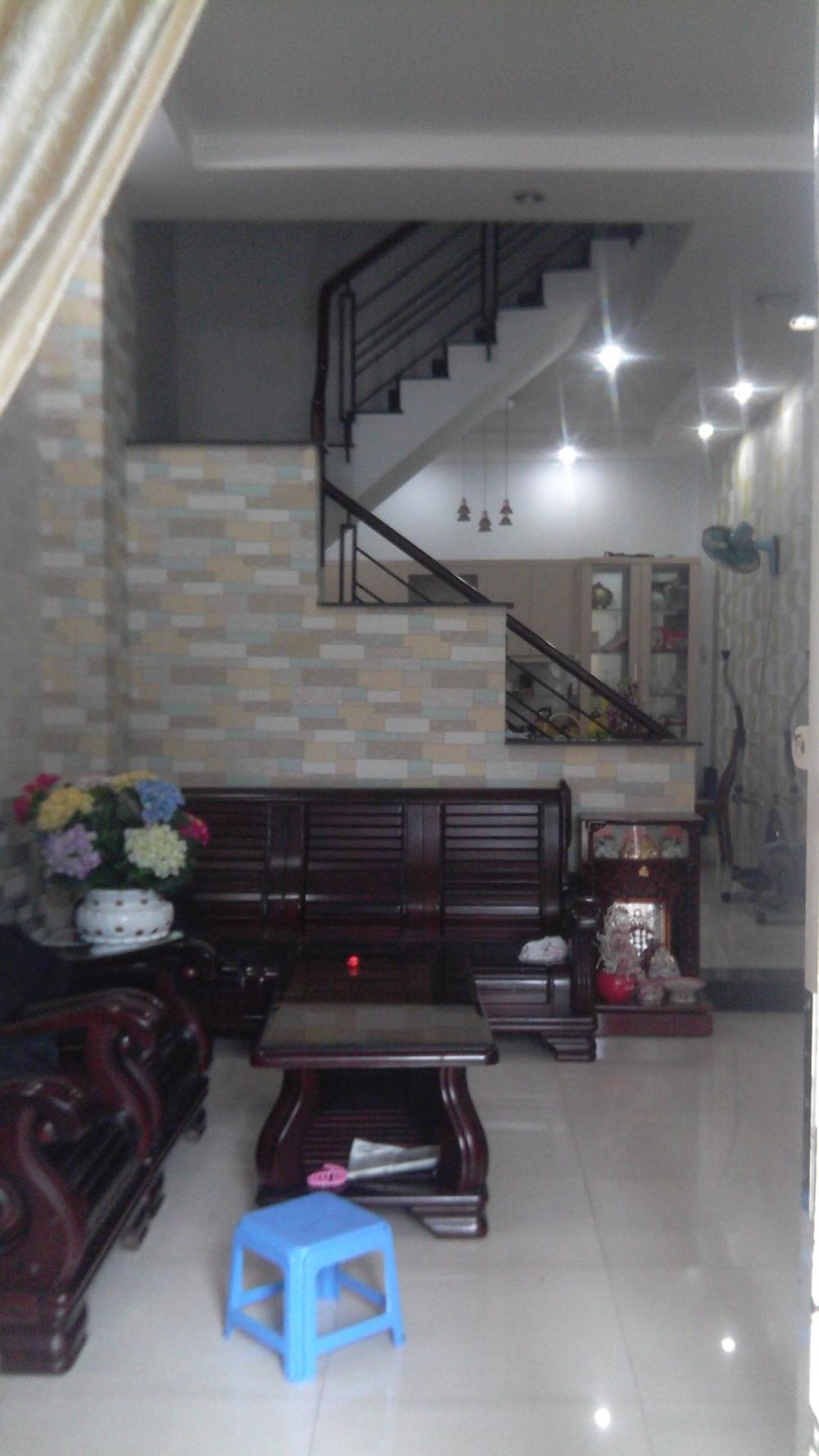 Nhà mới 4m x14m, 1 trệt, 3 lầu, 5PN, 552/24 Lũy Bán Bích, Tân Phú. Giá 12 tr/th