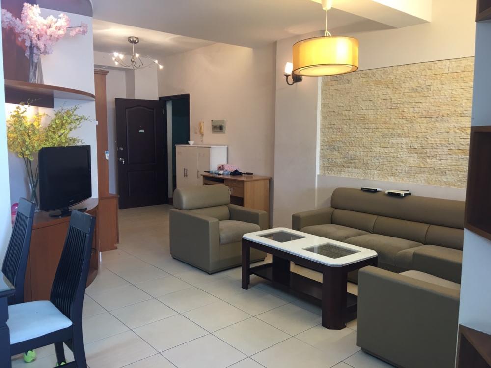 Cho thuê CHCC Hưng Vượng 2, DT: 80m2 góc 2 view thoáng đẹp. 0909052673