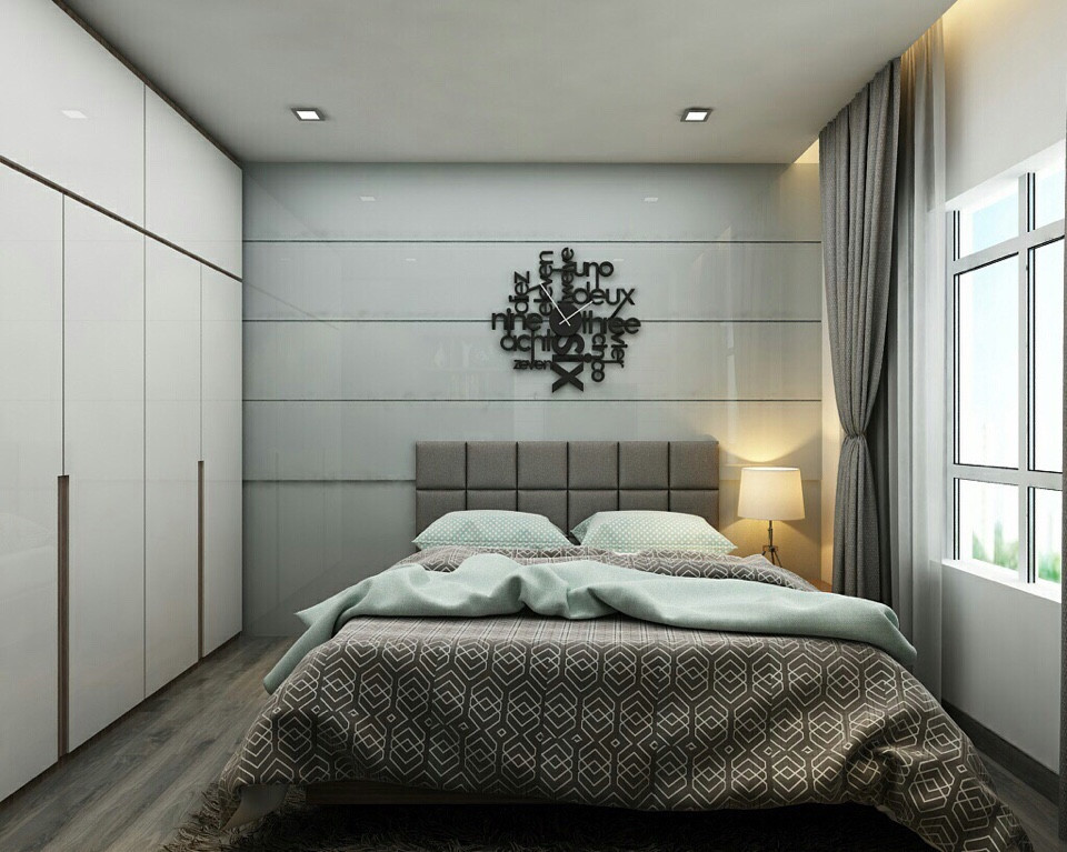 Cho thuê căn hộ Sunrise 56m2, 1PN, giá 15.5 triệu/th vừa xong nội thất, lầu cao