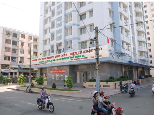 Cho thuê căn hộ chung cư tại dự án chung cư Nguyễn Kim, Quận 10, TP. HCM. DT 75m2, giá 11 tr/th