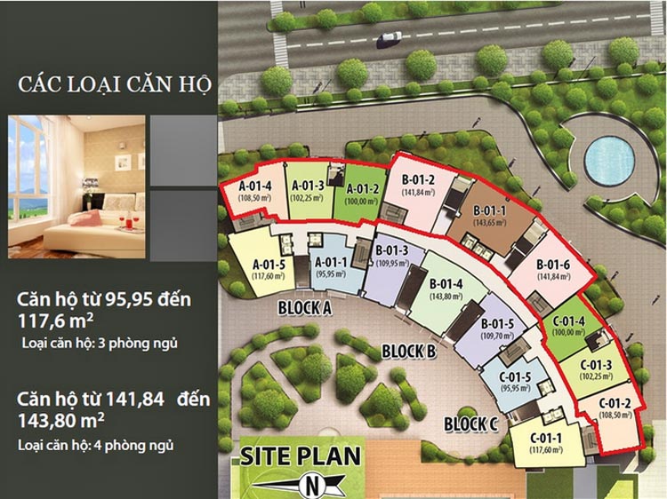 Cho thuê căn hộ Him Lam Ricverside Quận 7. 145 m2, lầu trung, đầy đủ nội thất, 3 PN, 3 WC