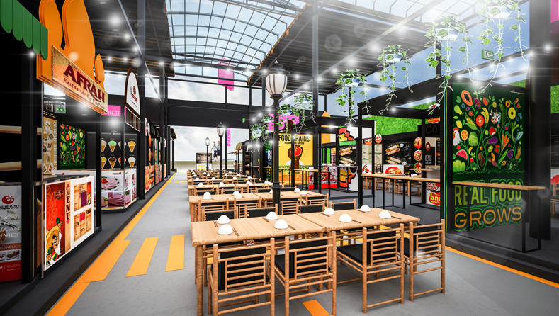 Cho thuê kios Foodcourt tại TT ẩm thực quốc tế FOOD SQUARE, giá chỉ từ 6tr/kios