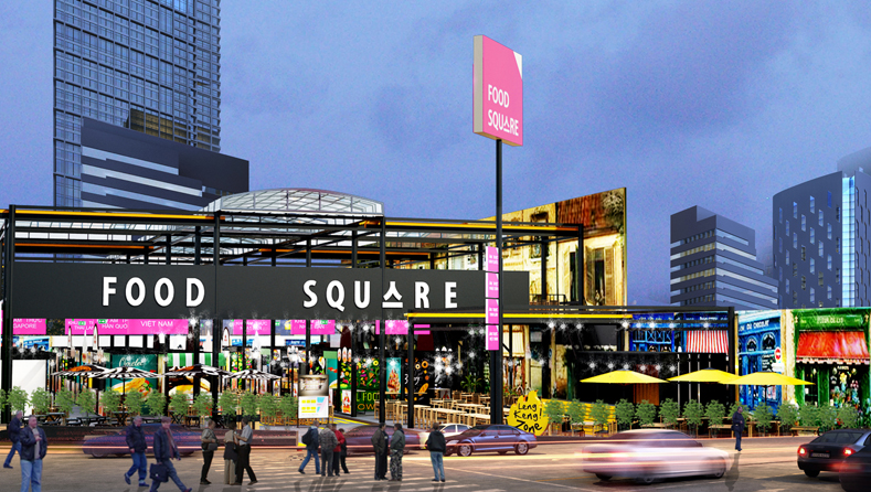 Cho thuê kios Foodcourt tại TT ẩm thực quốc tế FOOD SQUARE, giá chỉ từ 6tr/kios