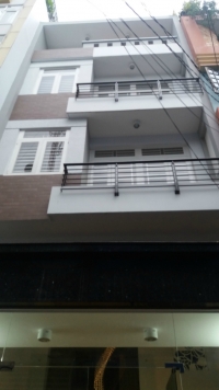 Cho thuê nhà mặt tiền Lê Lâm 5x17m, 2 lầu mới xây