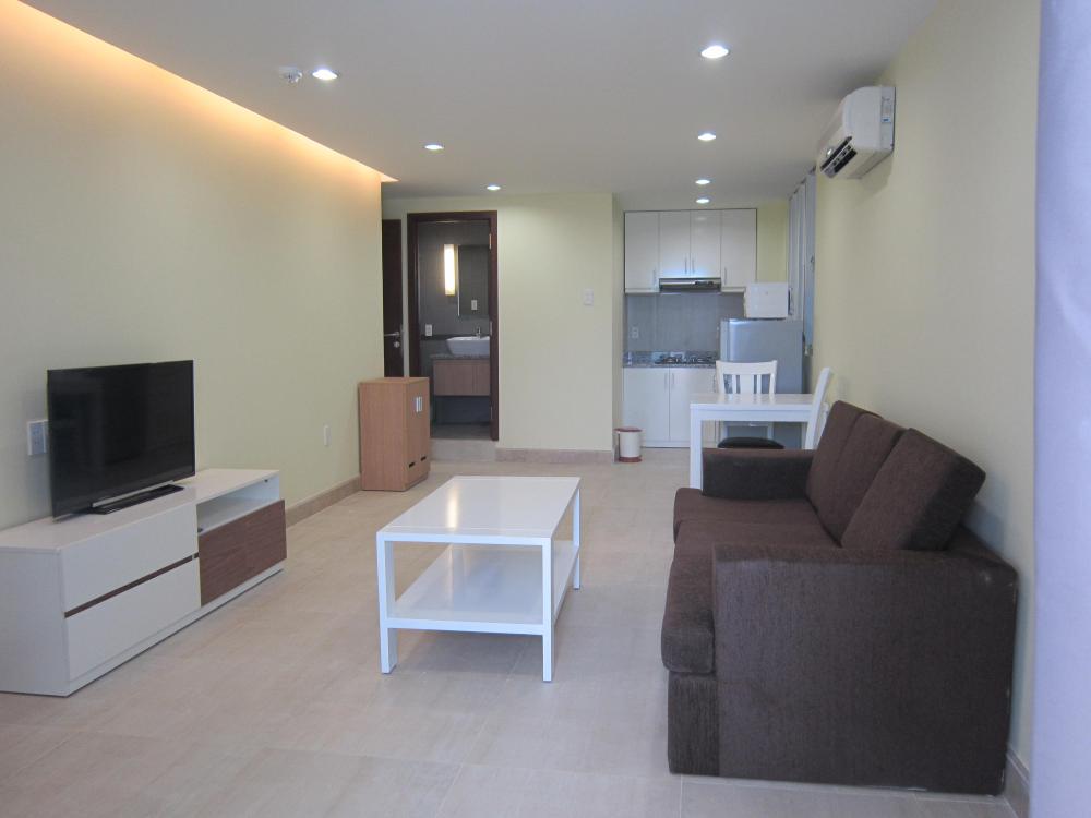 Cho thuê căn hộ chung cư 107 Trương Định, quận 3. 1 phòng ngủ, nội thất Châu Âu, giá 15.5 tr/th
