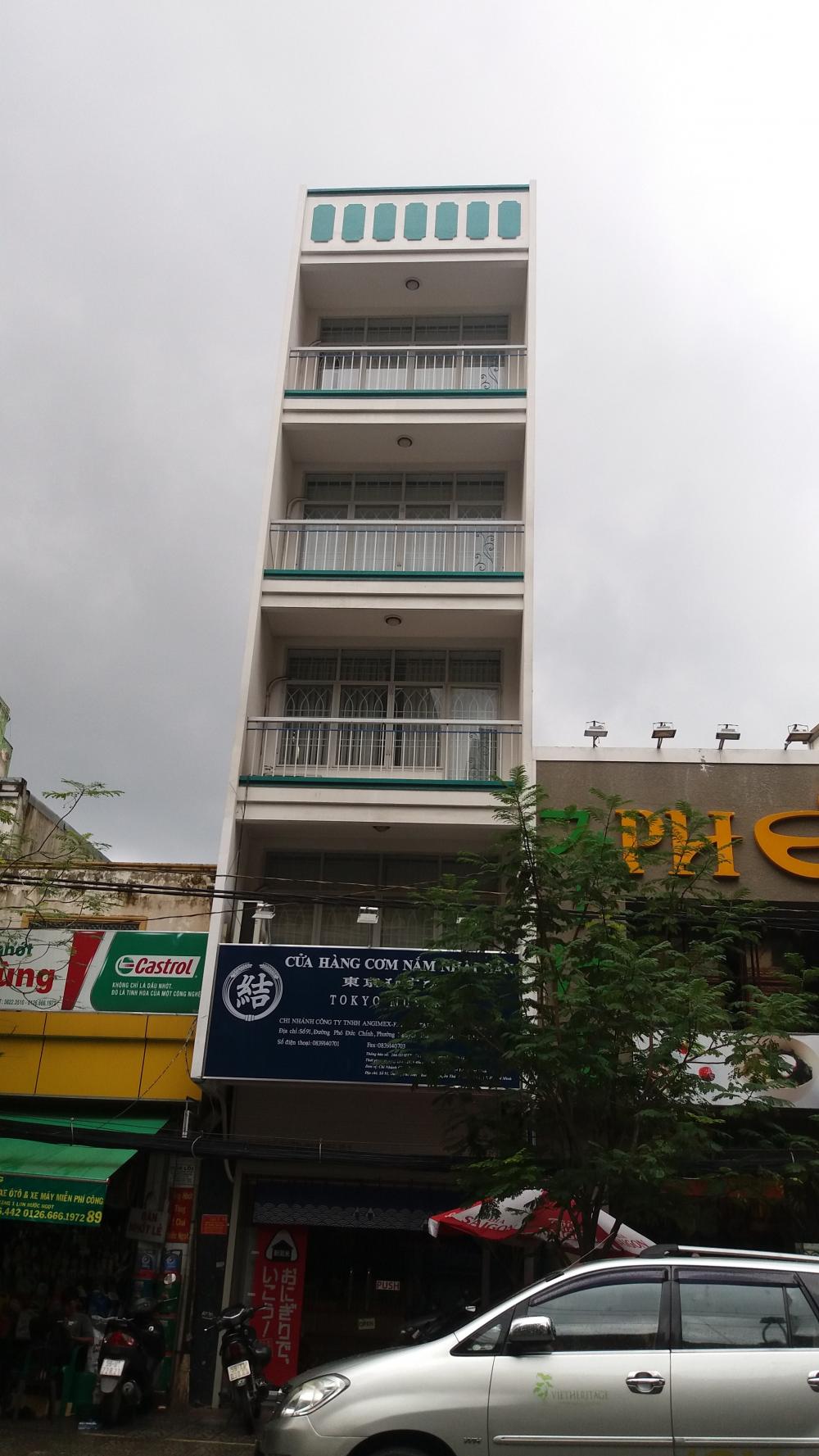 Cho thuê nhà MT Lê Hồng Phong nối dài 4mx25m, trệt, 4 lầu, tiện làm khách sạn, spa, giá 50 tr/th